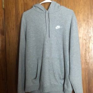 Grey nike hoodie